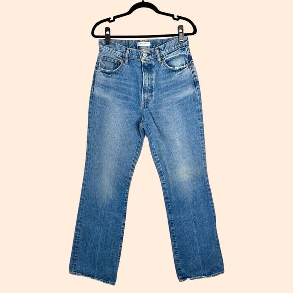 Moussy Vintage High Rise Wide Leg Jeans - Picture 1 of 6